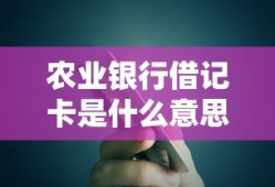 农业银行借记卡是什么意思