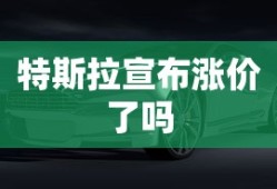 特斯拉宣布涨价了吗