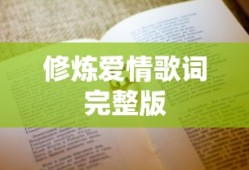 修炼爱情歌词完整版