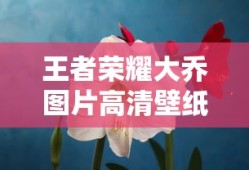 王者荣耀大乔图片高清壁纸
