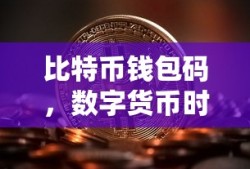 数字货币时代的支付新密码，比特币钱包码