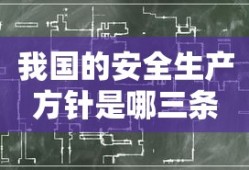 我国的安全生产方针是哪三条