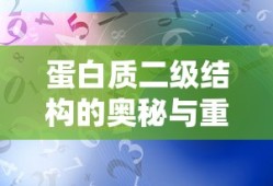 蛋白质二级结构的奥秘与重要性探究