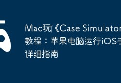 Mac玩‎《Case Simulator 3》教程：苹果电脑运行iOS手游详细指南