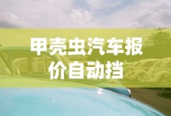 甲壳虫汽车报价自动挡