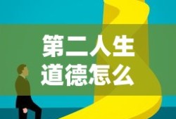 第二人生道德怎么提高