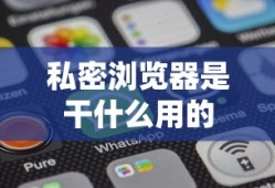 私密浏览器是干什么用的