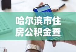 哈尔滨市住房公积金查询个人账户