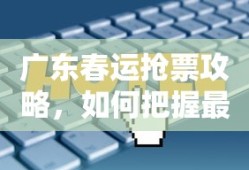 广东春运抢票攻略，如何把握最佳抢票时机