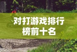 对打游戏排行榜前十名