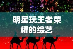 明星玩王者荣耀的综艺