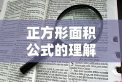 正方形面积公式的理解与应用