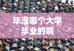 毕滢哪个大学毕业的啊
