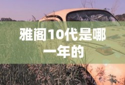 雅阁10代是哪一年的