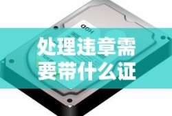 处理违章需要带什么证件