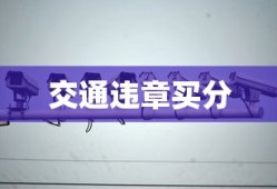 交通违章买分