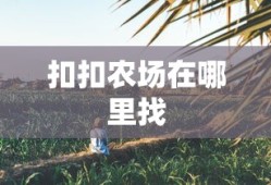 扣扣农场在哪里找
