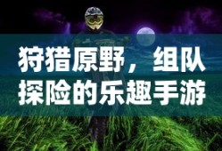 狩猎原野，组队探险的乐趣手游解析