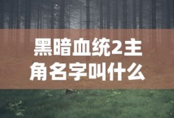 黑暗血统2主角名字叫什么