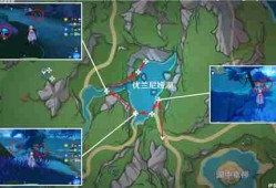 原神5.4湖光铃兰收集路线