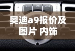 奥迪a9报价及图片 内饰