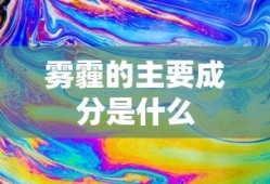 雾霾的主要成分是什么
