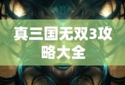 真三国无双3攻略大全