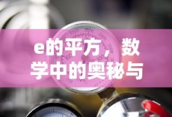 数学之谜，e的平方——奥秘与实际应用的探索