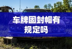 车牌固封帽有规定吗