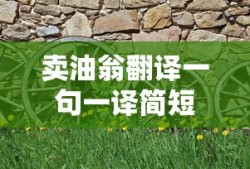 卖油翁翻译一句一译简短