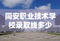 同安职业技术学校录取线多少
