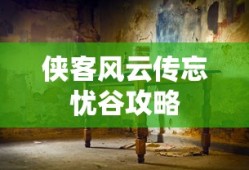 侠客风云传忘忧谷攻略