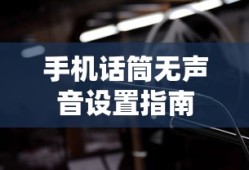 手机话筒无声音设置指南