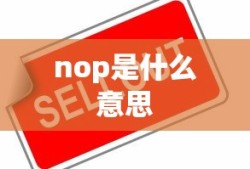 nop是什么意思