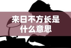 来日不方长是什么意思