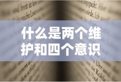 什么是两个维护和四个意识