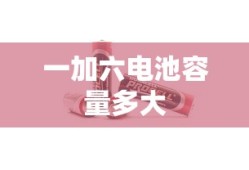 一加六电池容量多大