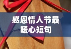 感恩情人节最暖心短句