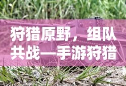 手游新体验，狩猎原野，组队共战
