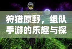 狩猎原野，组队手游的探险与乐趣