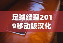 足球经理2019移动版汉化