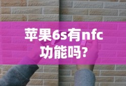 苹果6s有nfc功能吗?