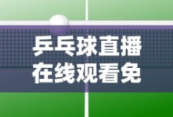 乒乓球直播在线观看免费