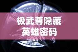 极武尊隐藏英雄密码