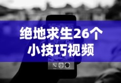 绝地求生26个小技巧视频