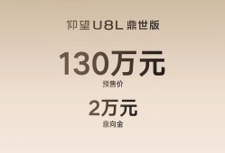 130万元，全尺寸行政豪华SUV仰望U8L鼎世版开启预售