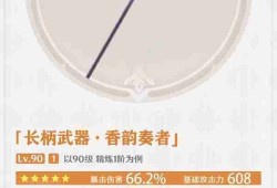 原神爱可菲专武香韵奏者怎么样