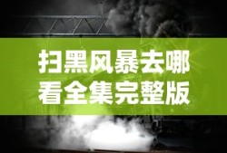扫黑风暴去哪看全集完整版