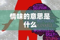 情味的意思是什么