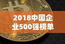 2018中国企业500强榜单